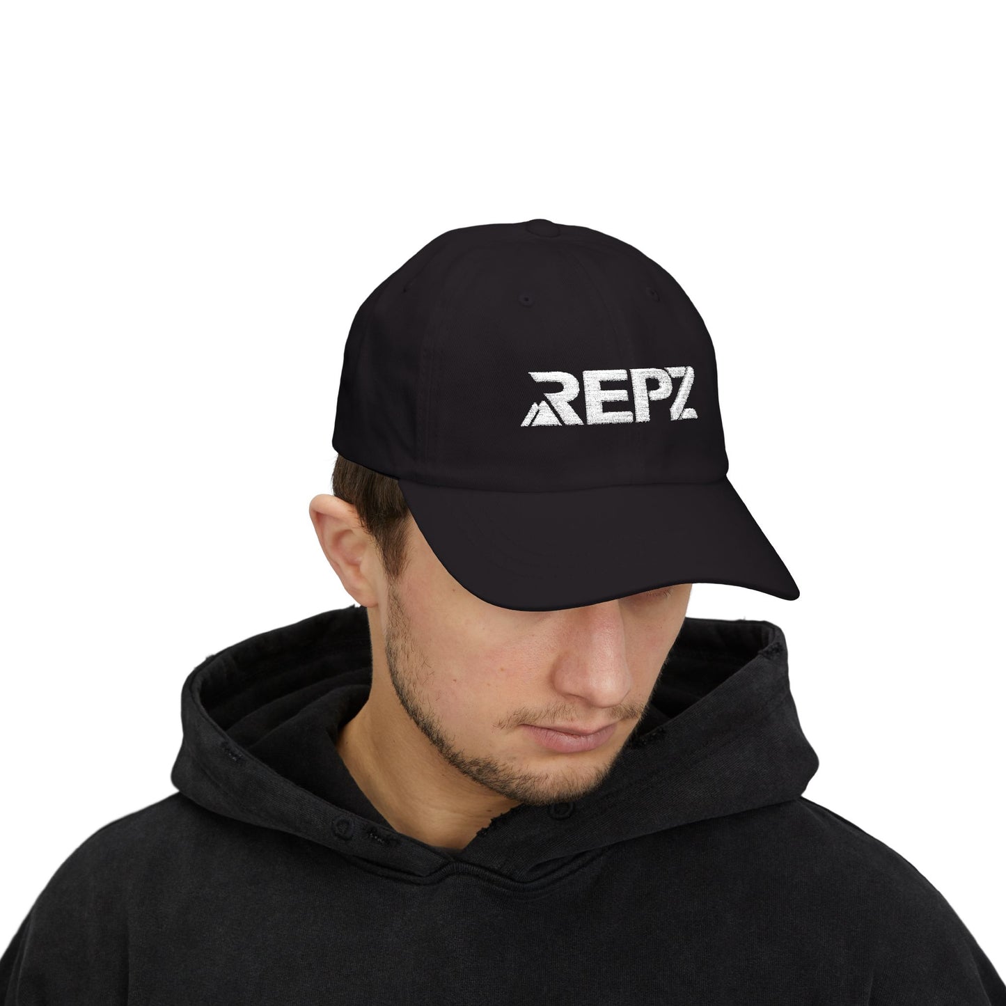 Repz Hat Script Logo